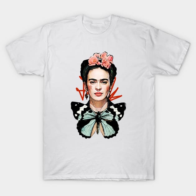 Frida Kahlo T-Shirt by TatianaBS